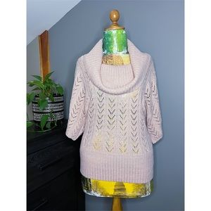 Crochet Quarter Sleeve Sweater